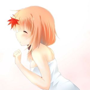紅葉、舞い散る
