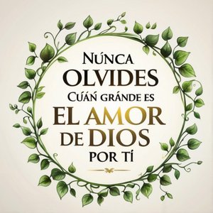 Nunca olvides cuán grande es el amor de Dios por ti. Él te acompaña y te ayuda en todo momento