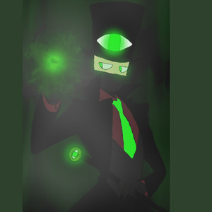 The all seeing green eye