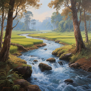 सेसाबुन और पानी