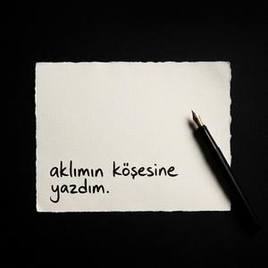 aklımın köşesine yazdım