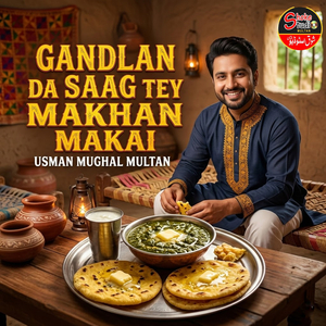 Gandlan Da Saag Tey Makhan Makai (1)