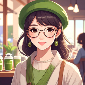 抹茶が好きな女子