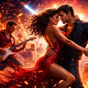 Salsa on fire