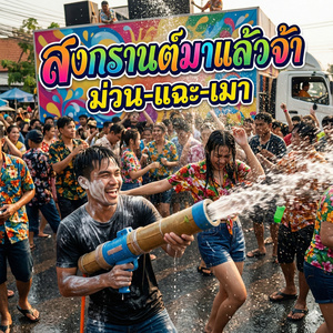 สงกรานต์มาแล้วจ้า