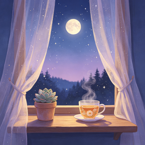 夜色星空放松纯音乐