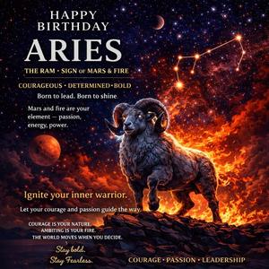 Happy Birthday (Aries)