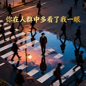你在人群中多看了我一眼