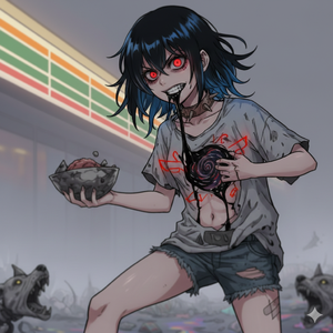 저주를 퍼붓겠다 (鬼畜道中) by Reworkook@redux