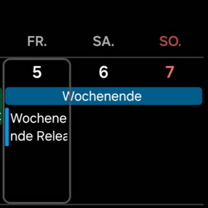 Wochenende