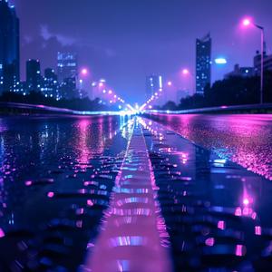 静かな夜へと戻る都市