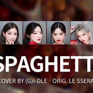 AI COVER-(G)I-DLE-'SPAGHETTI'-LE SSERAFIM