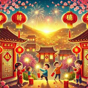 China's Lunar New Year (元日)