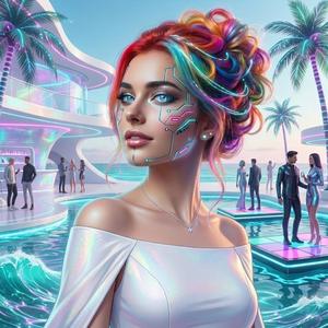 Threads Converging (Quantum Aurora)