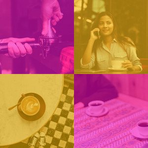 柔和的咖啡时刻