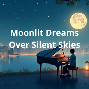Clouds Float Gently Past the Midnight Stars