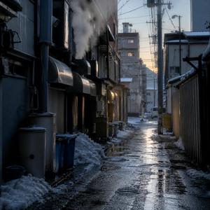 排気口の朝