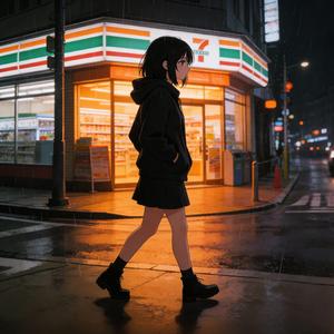 鉄錆と枯れ花 (Iron Rust and Withered Flowers)