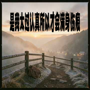 是我太过认真所以才会满身伤痕