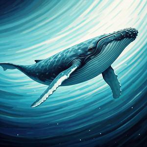 Swimming Whale