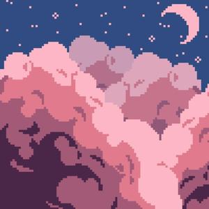 Pink cotton candy