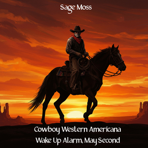 Cowboy Western Americana Wake Up Alarm, May Second (Instrumental Acoustic, Twang Surf, and Country Steel Pedal Guitar Version)