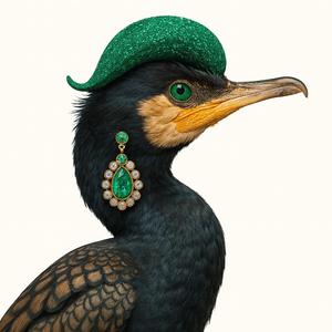 Phalacrocorax carbo (Cormoran)