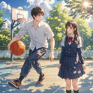 白衬衫的夏日-困困魚