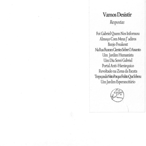 Tropeçando Nisto Porque Foi Isto Que Sobrou