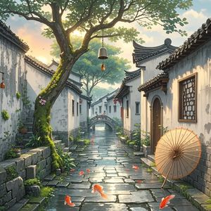青石板上的时光