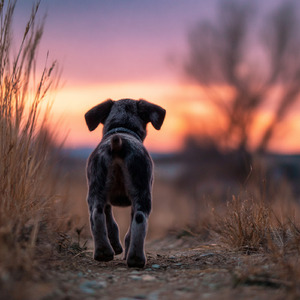 ほのぼの夕空の帰り道