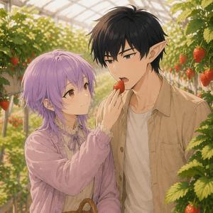 一粒の苺