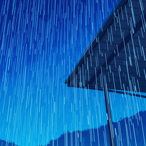 Tears in the night sky