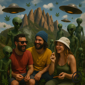 Flipando con los Aliens en Montserrat (Drum and Bass)