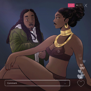 My Nubian Goddess wit th3 Loccs Go Liv3 for the Br3ad so Tap In