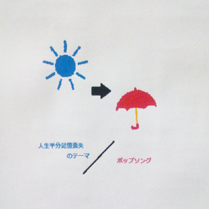 人生半分記憶喪失のテーマ