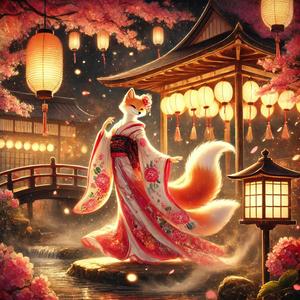 교토의 춤추는 여우