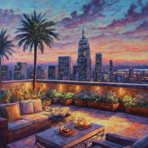 都会のオアシス