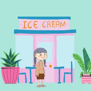 微妙的快乐的孩子心情