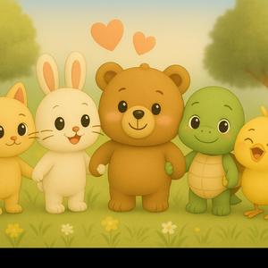 냠냠토끼와 바캉스