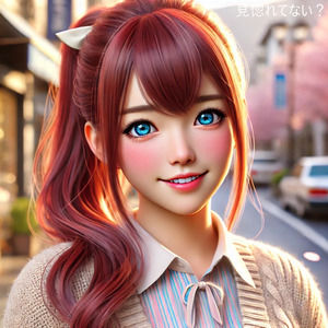 見惚れてない？