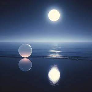 Moonlit Sleep Journey (Soft Ambient Waves for Deep Rest)