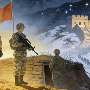 青春在迷彩里燃烧