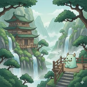"Flute of the Floating Mountains" เพลงบรรเลงสไตล์Gameเพราะๆ