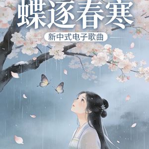蝶逐春寒