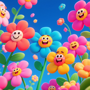 Das Lächeln der Blumen
