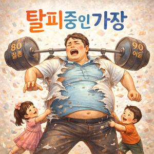탈피 중인 가장