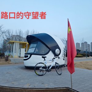 冬日破晓海边骑行