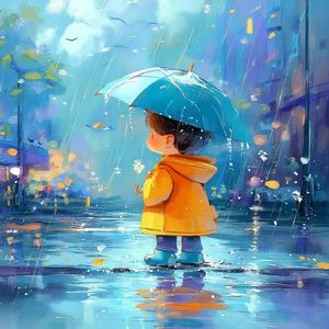 森林里下雨声（减压助眠轻音乐）