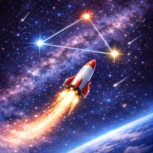 ロケットに乗って by dskrow